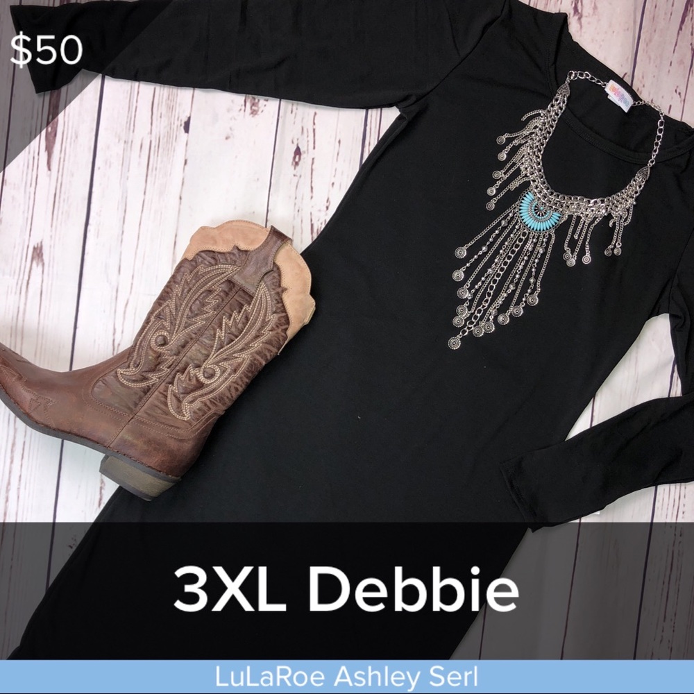 LuLaRoe Debbie Long Sleeved Dress